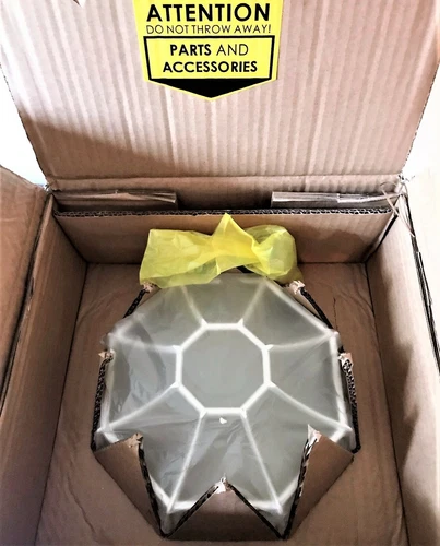 LOT OF 6 Maxim Lighting Crown Hill 2-Light Outdoor Ceiling Mount White - 1020WT - Picture 4 of 6