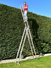 Triple Combination Ladders - 3 Section Trade Master EN131 Professional Aluminium