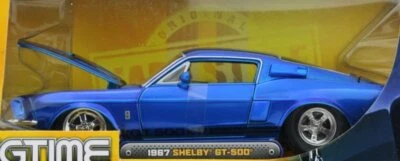 FORD Mustang SHELBY GT 500 - 1967 - bluemetallic - JADA 1:24 - Bild 1 von 4
