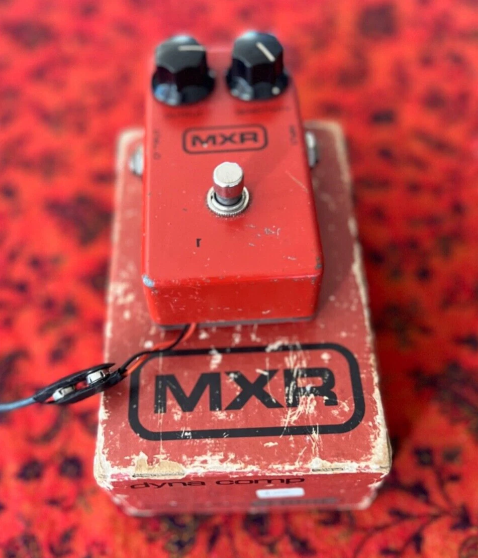 Original Vintage MXR Dyna Comp Battery Powered Compressor