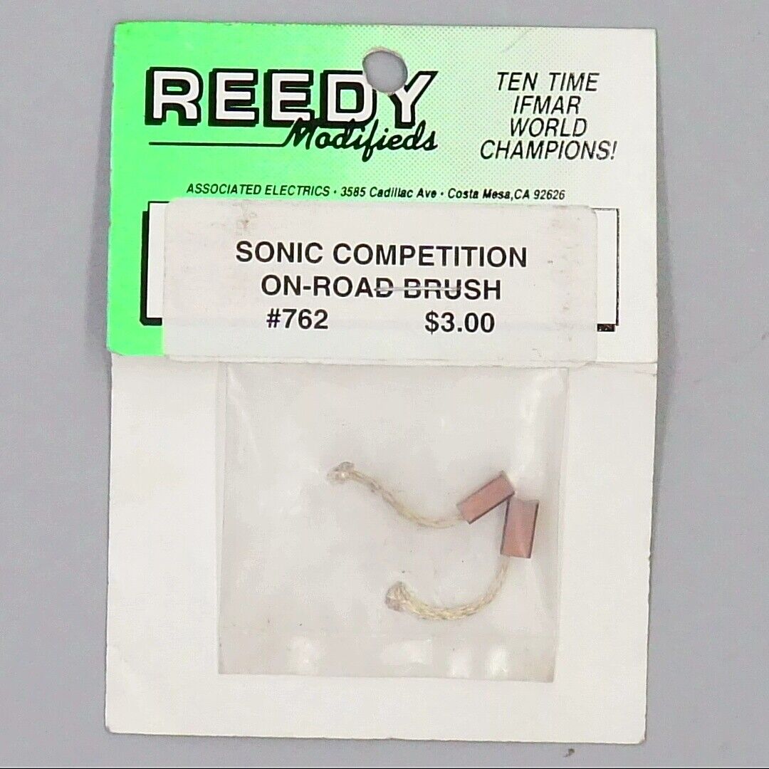 Genuine Reedy 762 Sonic Competition On-road Lay-down Brush Pan-car #762