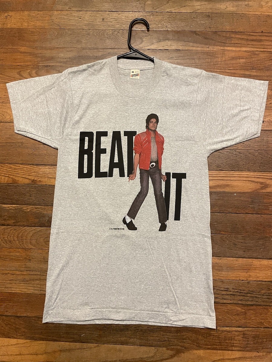 【匿名発送•新品】THE SWING BEAT STORY　Tシャツセット限定盤 Vintage Michael Jackson 1984 beat it album promo t shirt gray | eBay