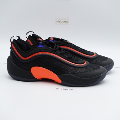   D.O.N. Issue 6 ブラック オレンジ adidas D.O.N. Issue 6 Basketball Shoes Men's IG9039 Aurora Black