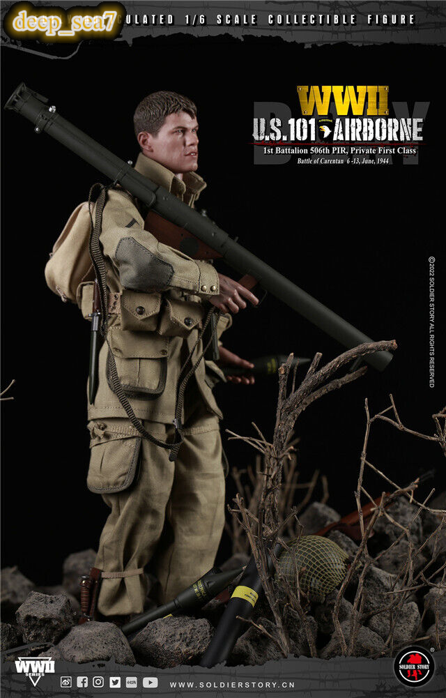 Soldier Story 1/6 SS126 WW2 US 101st Airborne Private First Class