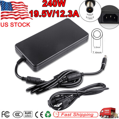 For DELL Alienware 15 17 M15x M17x R2 R3 R4 R5 240W AC Charger Power Adapter