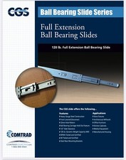 24  Soft Close Ball Bearing Full Extension Drawer Slides Qty-1 Pair Free Ship 