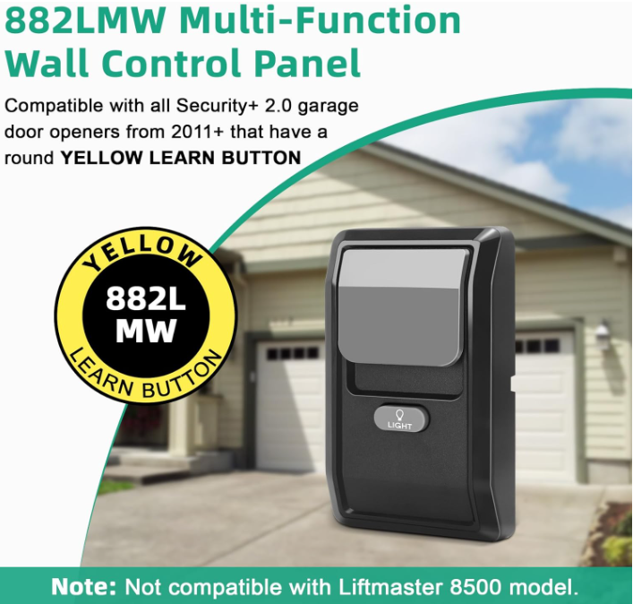 LiftMaster 882lm Replacement LiftMaster 882LM Security+ 2.0 Multi ...
