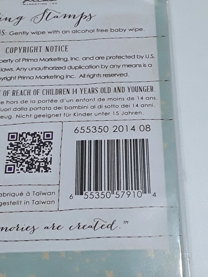 NOVO Conjunto de Selos Prima Bed Time Story 7 Selos Old Mother Hubbard Prato e Colher - Imagem 4 de 4