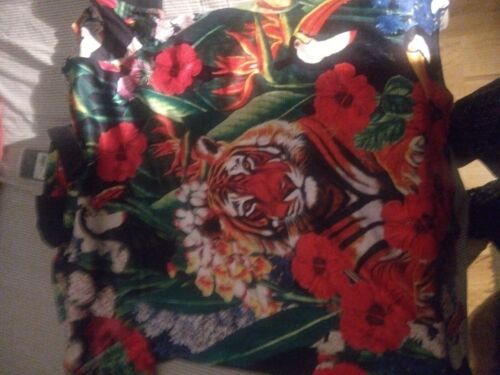 Barabas tiger Floral Print Design Short Sleeve Shirts SS06 - Picture 1 of 4