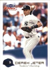 2000 Fleer Focus #11 Derek Jeter New York Yankees