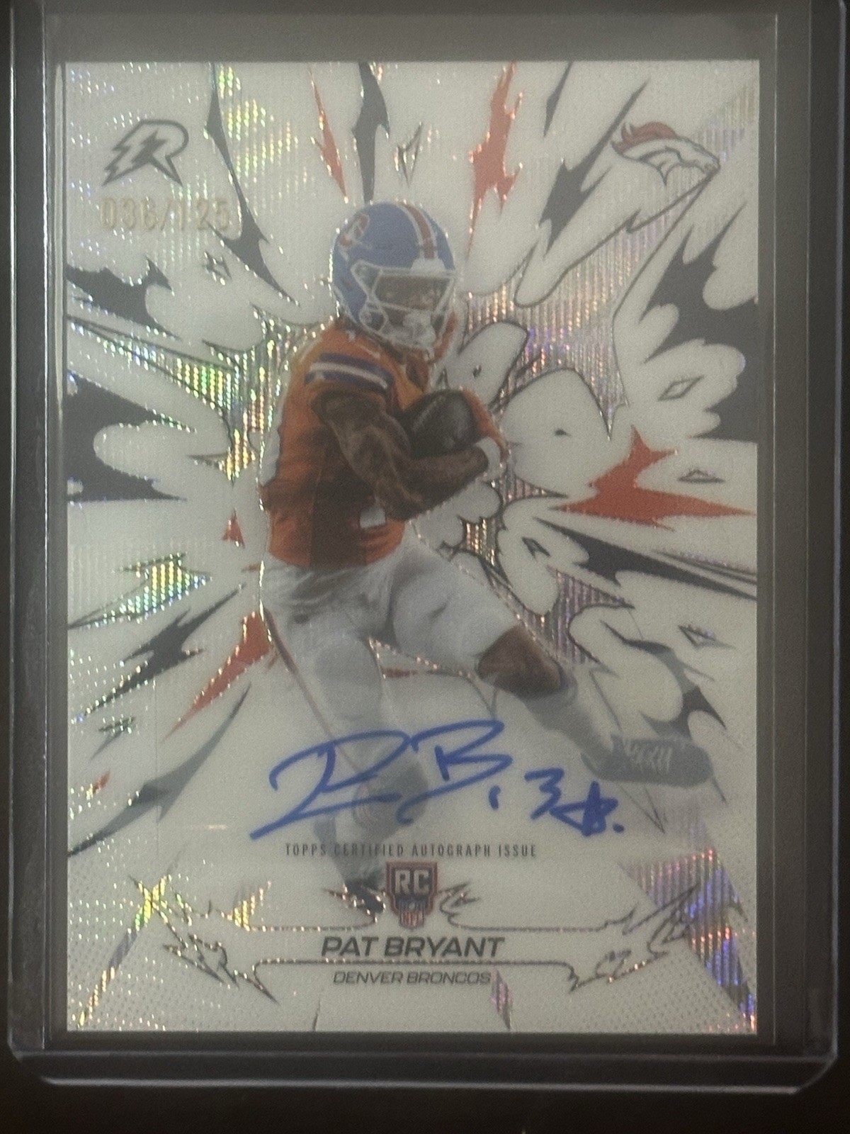 Pat Bryant 2025 Topps Resurgence Signatures #129 White Surge