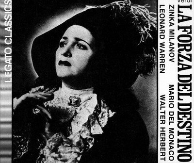 VERDI La Forza del Destino [1953] MILANOV, DEL MONACO, WARREN (3 CDs, Legato)