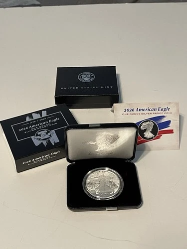 2026 W PROOF AMERICAN SILVER EAGLE (1776-2026) 250th PRIVY US MINT IN HAND !!!!!