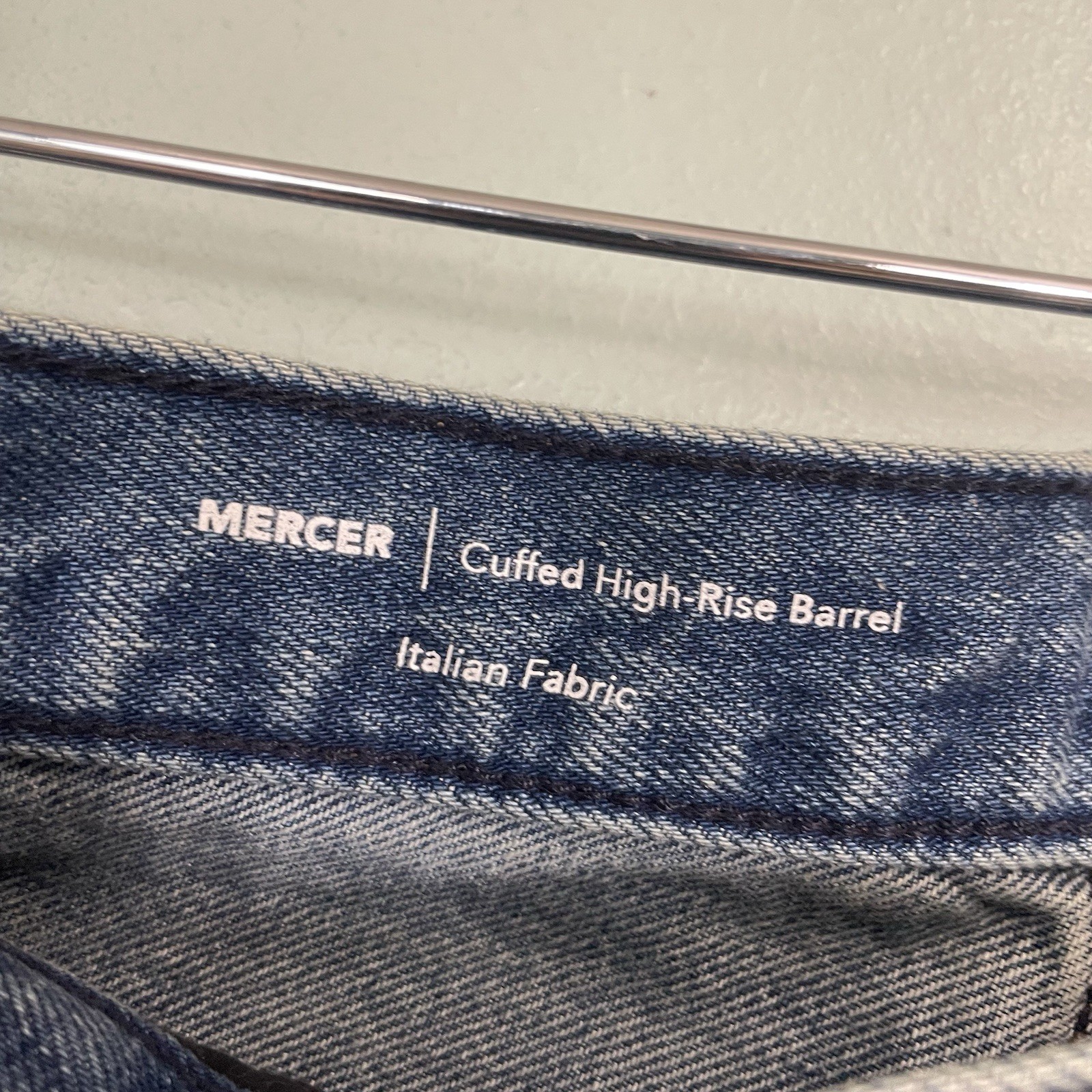 AG Adriano Goldschmied Mercer Cuffed High Rise Barrel Jeans Women Sz 29 Nouveau thumbnail 11