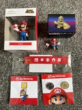 Super Mario My Nintendo Store Figur Pin Button Merch Paket Luigi Peach Anhänger