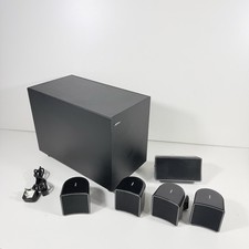 Jamo Sub 200 Subwoofer Surround System W/ 5 Wall Mountable Speakers Tested