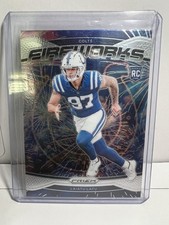 Laiatu Latu 2024 Panini Prizm Football Rookie Card Fireworks  #17
