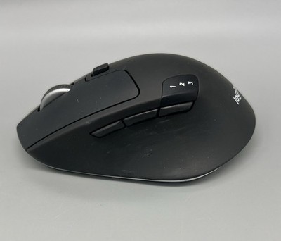 Logitech M720 Triathlon Wireless Mouse Black No Wireless Dongle Tested/Working