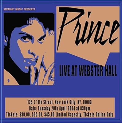 Prince Live At Webster Hall New York 2004 CD Obi From Japan Prince CD