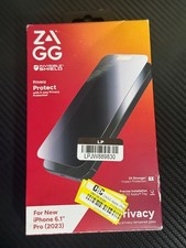 ZAGG InvisibleShield Privacy Protect Screen Protector for Apple Iphone 15 Pro