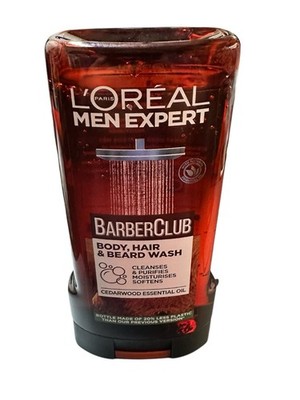 L'oreal Men Expert Barber Club Body, Hair & Beard Wash 300ml-New
