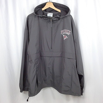 #ad NWT Champion 3XL Pierce College Raiders Hooded 1 4 Zip Pullover Jacket WA $39.99