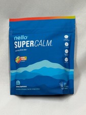 20 Packets NELLO SUPER CALM Calming Drink Mix Cherry limeade Powder 3.2oz