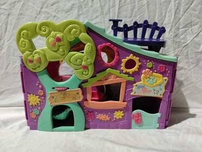 Littlest Pet Shop BAUMHAUS SPIELSET - Clubhaus 2007 Hasbro LPS lila sehr guter Zustand