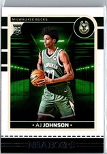 2024-2025 NBA Hoops Rookie Card Aj Johnson #253