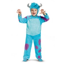 Monsters Inc. University Sulley Halloween Costume Toddler Size 3T - 4T Disguise