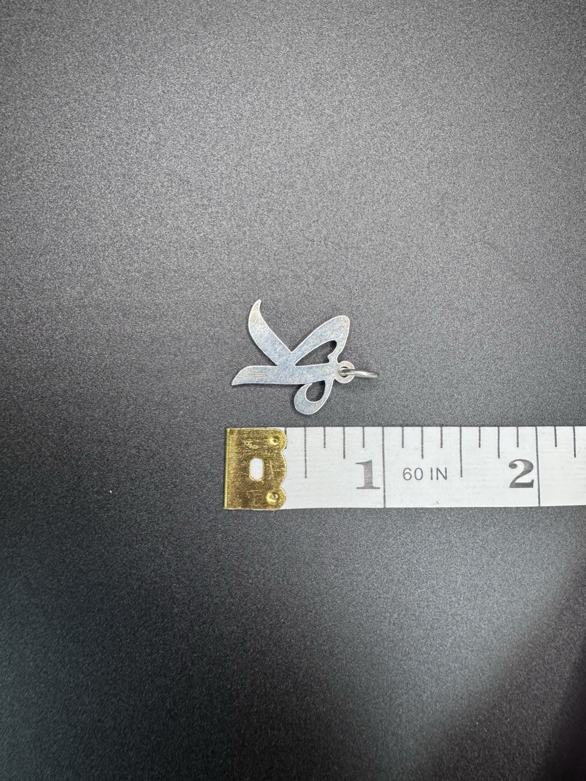 James Avery Script Initial Charm K - image 2