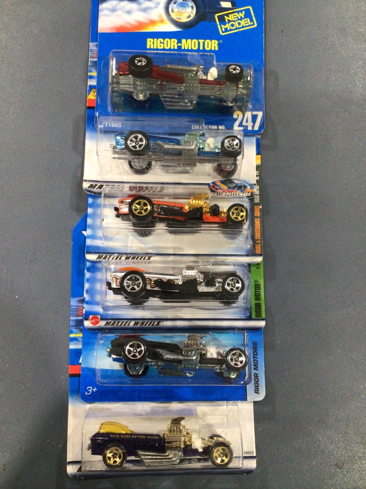 HOT WHEELS RIGOR MOTOR COLLECTION YOU PICK