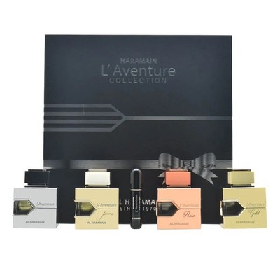 4-Piece L'Aventure Collection Gift Set Eau De Parfum By Al Haramain 4x100ml