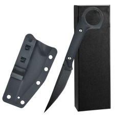 D2 Stahl G&uuml;rtelmesser mit Kydex Scheide Outdoor Survival Messer EDC Camping Tool