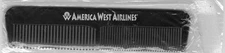 America West Airlines, comb in plastic wrap, from first class pack