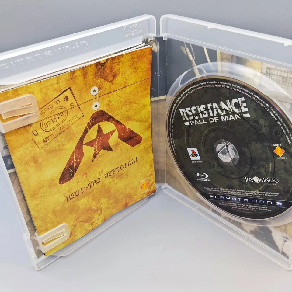 Resistance Fall Of Man Playstation 3 PAL Complete In Box - Image 2 of 2