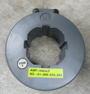  SIEMENS 400/0.5 AMP CURRENT TRANSFORMER 61-300-053-504