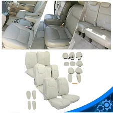 Full 8 Passenger Custom Fit Seat Covers For Toyota Sienna 2015-23 Rows 8 Seater