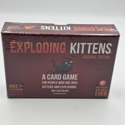 Exploding Kittens Original Edition Card Game Brand New Sealed Family Fun