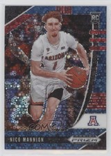 2020-21 Panini Prizm Draft Picks Fast Break Blue 116/175 Nico Mannion #58 3wu