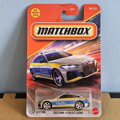 ミニカー BMW_INDEPENDENT 2025 MATCHBOX 2023 BMW i4 POLICE SEDAN | eBay