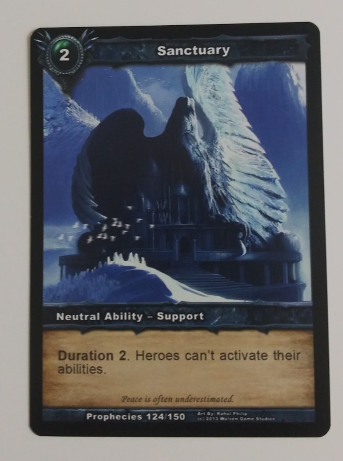 Shadow Era Dark Prophecies TCG Sanctuary #124