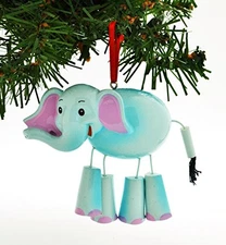 Elephant Personalized Christmas Tree Ornament Personalized