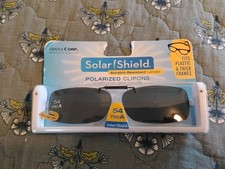 solar shield clip on sunglasses 54