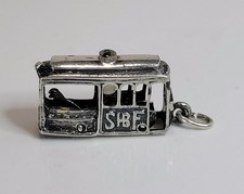 Cable Car Sterling Charm Stanhope San Francisco vintage