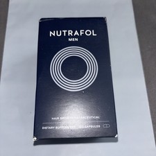 NUTRAFOL Men  s AUTHENTIC Hair Growth 1 Bottle 120 Pills 1 month supply Exp3/2027