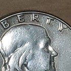 1953 D 50C Franklin Silver Half Dollar 90% - Philadelphia Business Strike KM#199 — photo 4