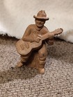 Marx VTG 1950's 60mm plastic sitting Chubby Cowboy playing guitar. — photo 1