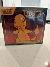 Pokémon: Scarlet & Violet 3: Obsidian Flames Elite Trainer Box ETB Safe Ship