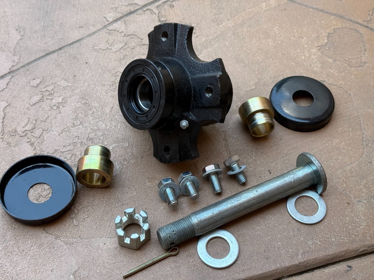 UAパシュ34ERD9380 Bush Whacker Heavy Duty 4-Bolt mount Tail Wheel Hub with 1